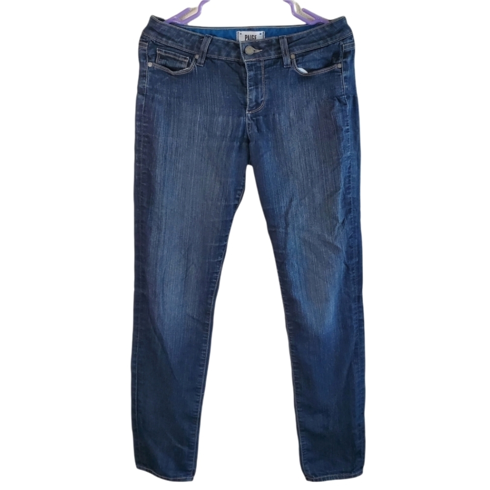 Paige Skyline Skinny Jeans Medium Wash Size 29